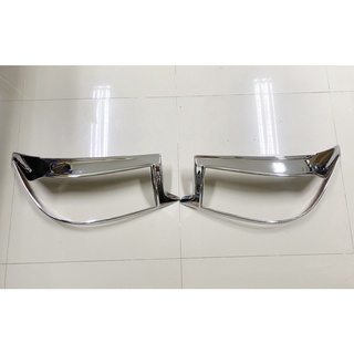 ครอบไฟหน้า TOYOTA FORTUNER 2009-2011 ชุบโครเมี่ยม,ดำด้าน ao