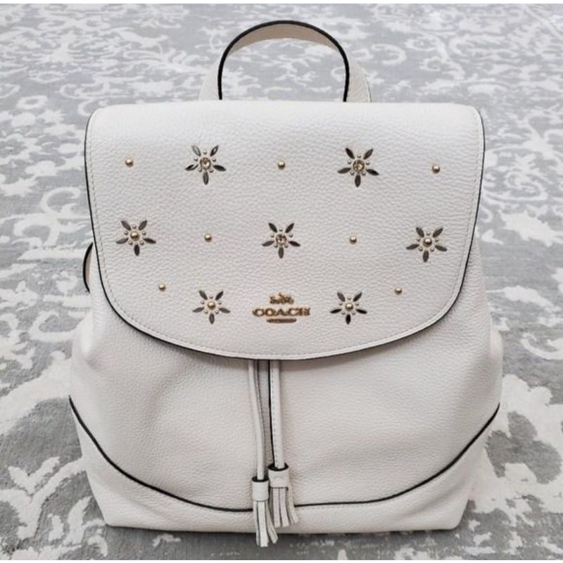 ELLE BACKPACK WITH ALLOVER STUDS