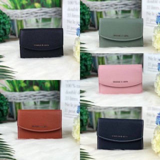 CHARLES &amp; KEITH SINGLE FLAP MINI WALLET