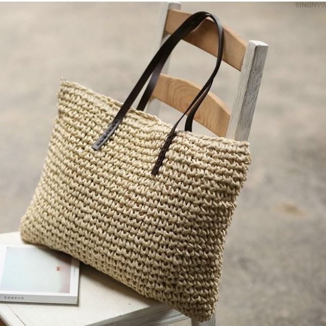 Brownie Beach Bag ราคาโปรโมชั่น พร้อมส่ง (A31)