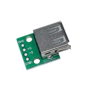 บอร์ดแปลง 3.0 3.1 USB-C 2.0 USB-A PCB Conveter ซ็อกเก็ต ปลั๊ก ตัวเมีย USB Type A , C Female adapter 2.54mm Pin connector