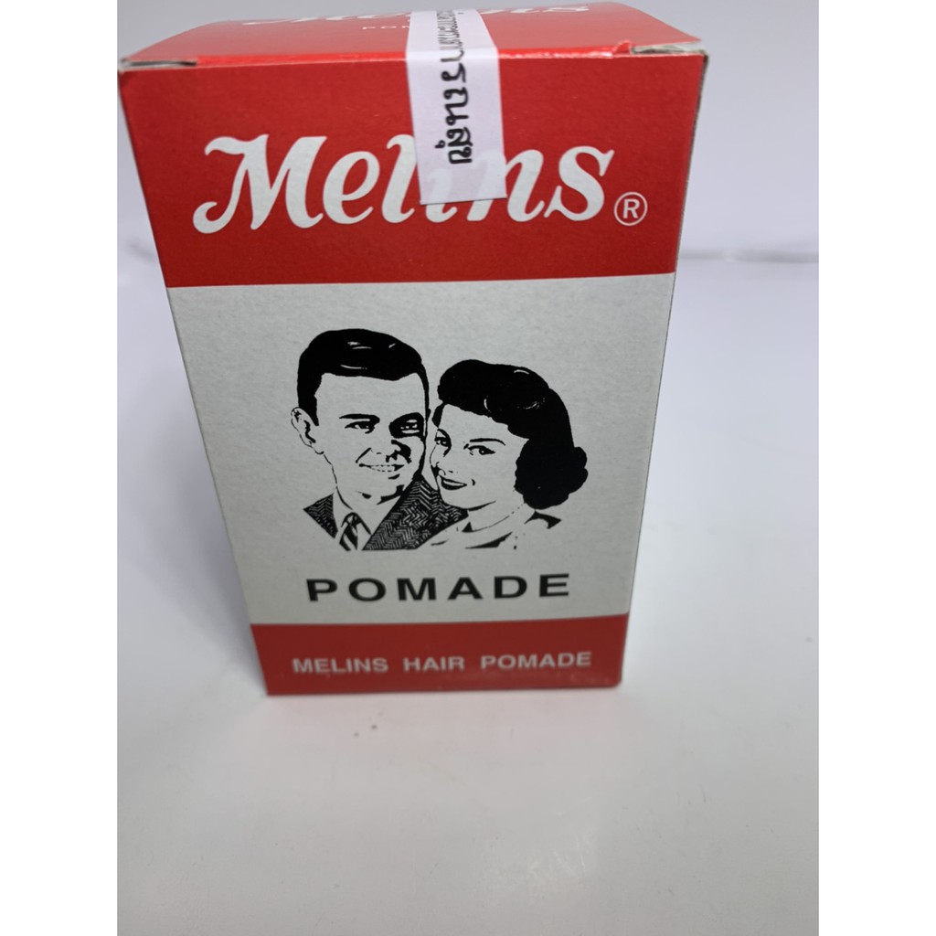 Melins Pomade เมลินส์ ปอมเมด ครีมแต่งผมดำ ครีมย้อมผม ปิดผมหงอก 80กรัม