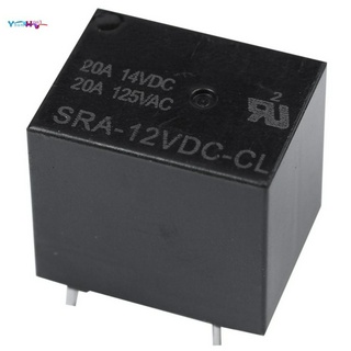 รีเลย์ 5 Pin Spdt Sra - 12 Vdc - Cl Dc 12v 20a 10 ชิ้น