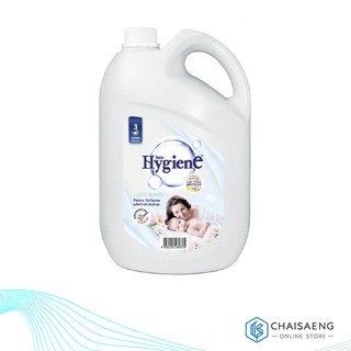 ผลิตภัณฑ์ปรับผ้านุ่ม Hygiene กลิ่นซอฟท์ ไวท์ 3500 มล.