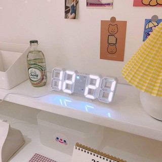 ⚡️ส่งไว ขายดี⚡️นาฬิกาดิจิตอล นาฬิกา LED นาฬิกาตั้งโต๊ะ แขวนผนัง  LED Digital Wall Clock