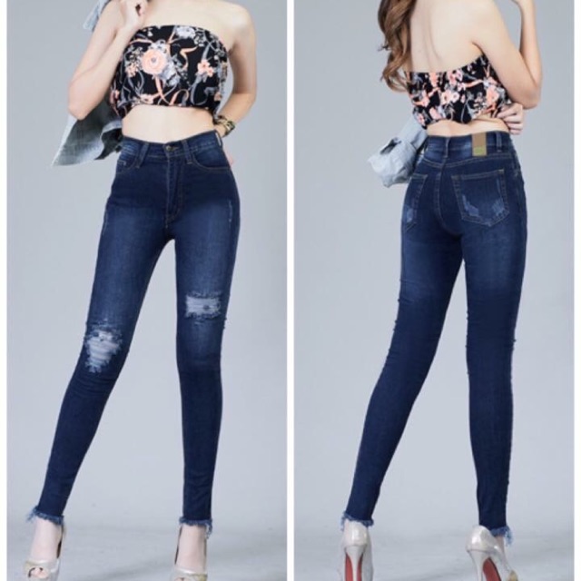กางเกงยีนส์ มีเอว 24-38 นิ้ว💘💘