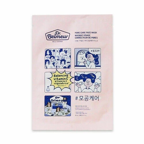 THE FACE SHOP DR.BELMEUR MILD DERMA PORE CARE FACE MASK
