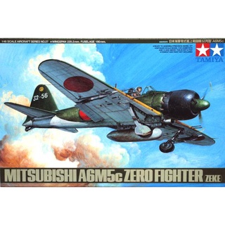 โมเดล เครื่องบิน 1/48 A6M5c Zero Fighter Tamiya #61027