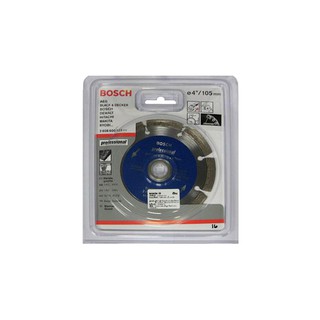 แผ่นตัดเพชร BOSCH 2608600924 4 นิ้ว เครื่องมือตัดและอุปกรณ์ BOSCH 2608600924 4" DIAMOND BLADE