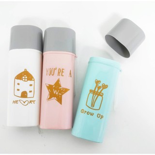 พร้อมส่ง ที่ใส่แปรงสีฟัน กล่องใส่แปรงสีฟันพาพา (906)