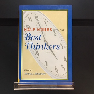 Half Hours with the Best Thinker - Frank J Finamore (ร้านหนังสือมือสองภาษาอังกฤษ Gekko Books)