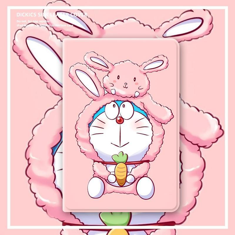 Rabbit Doraemon for เคสไอแพด gen 7 8 9 pro 9.7 11 2020 2021 air 1 2 3 4 ...
