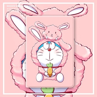 Rabbit Doraemon for เคสไอแพด gen 7 8 9 pro 9.7 11 2020 2021  air 1 2 3 4 5 เคส pen slot 10.2 mini 1/2/3/4/5/6