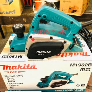 MAKITA กบไสไม้ไฟฟ้า ขนาด 3 นิ้ว (82 มม.)  👉🏻มากีต้า รุ่น M1902B (รับประกันของแท้จากศูนย์)