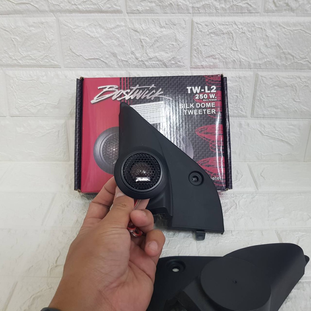 หูช้างเสียงแหลมตรงรุ่น ISUZU DMAX ทุกรุ่น 2005-2020 ประกอบเข้ากับ BOSTWICK-L2  ลำโพงแหลมโดม ทวิตเตอร์ 250watts ราคา ถูกที่สุด ดีลบีเคเค แกลเลอรีภาพที่ 7