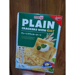 เมจิ เพลน แครกเกอร์โอ๊ต Meiji Plain Cracker Oat