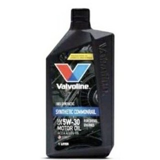 น้ำมันเครื่อง ดีเซล VALVOLINE SYNTHETIC COMMONRAIL วาโวลีน ซินเธติค คอมมอนเรล 5W30 (1L)