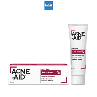 Acne-Aid Spot Gel Anti-Acne 10 g. - แอคเน่-เอด สปอต เจล แอนติ-แอคเน่ เจลแต้มสิวสำหรับผิวหน้า และ ผิวกาย 1 หลอด บรรจุ 10 กรัม