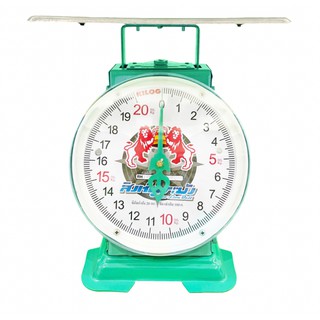 สิงห์ระฆัง เครื่องชั่งจานแบน พิกัด 20 Kg