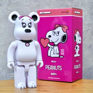 BE@RBRICK 400% PEANUTS - Belle [New]