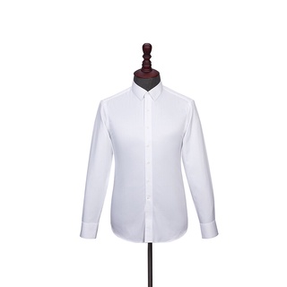 KINGMAN formal shirts mens dress shirts เสื้อเชิ้ตสั่งตัด เสื้อเชิ้ตแขนยาว เสื้อเชิ้ตคอปก