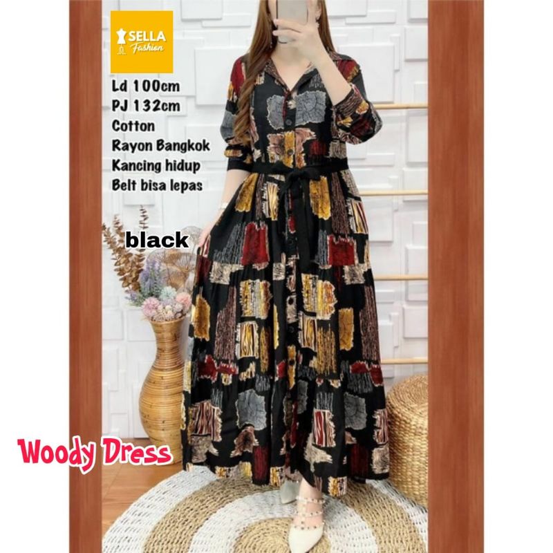 WOODY DRESS BY SELLA FASHION