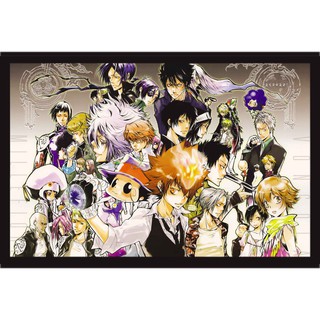 โปสเตอร์ Reborn รีบอร์น การ์ตูน ญี่ปุ่น Poster ของขวัญ โปสเตอร์การ์ตูน Japan Anime โปสเตอร์สำหรับเด็ก ตกแต่งบ้าน มังงะ