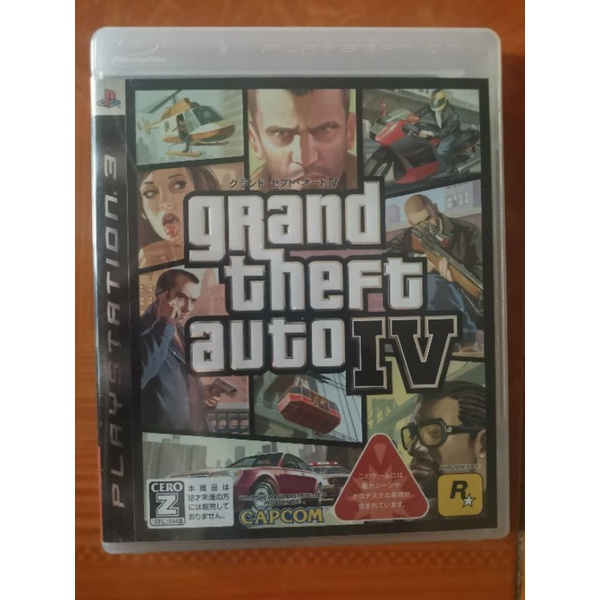 แผ่นแท้ ps3 jp gta iv มีแผนที่
