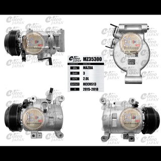 MZ35300 (คอมแอร์ ยี่ห้อMOTEO) Mazda 3 2.0L HCCRS13 ปี 2015-2018