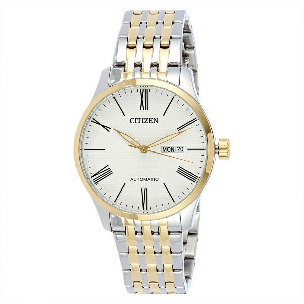 Citizen Men's NH8354-58A Silver Stainless-Steel Japanese Automatic Dress Watch