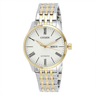 Citizen Mens NH8354-58A Silver Stainless-Steel Japanese Automatic Dress Watch