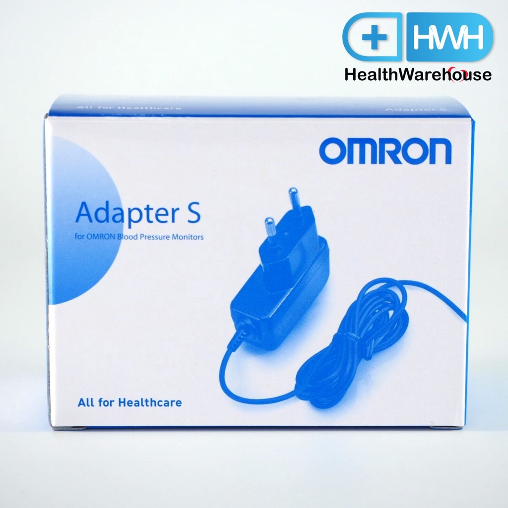Omron AC Adapter for Blood Pressure Monitors อแดปเตอร์ สำหรับเครื่องวัดความดันโลหิต HHP - CM01