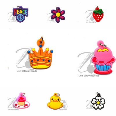 จี้ยาง พลาสติก(1 ชิ้น)