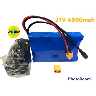 แบตเตอรี่ลิเธียม 21V 4000mahแบตลิเทียม 21700พร้อมแผงป้องกันวงจรแบตเตอรี่ลิเธียม BMS ในตัว 21v แบตแพ็ค