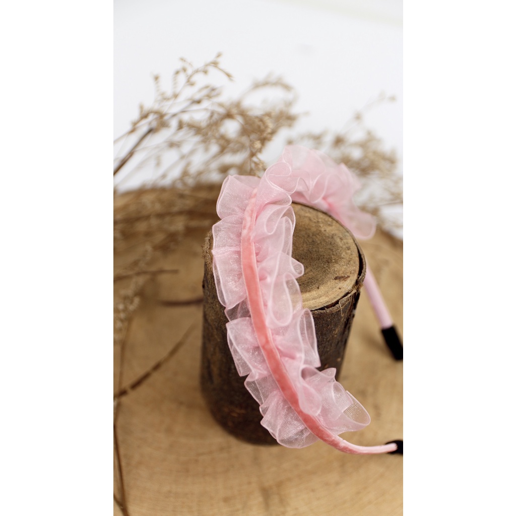 REAL PHOTOS - ที่คาดผมผ้าชีฟองอัดพลีททุกขนาด - ALL COLORS - สําหรับ MOTHERS และทารกอายุ 0 เดือน