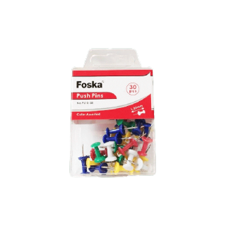 Foska (ฟอสก้า) หมุดปักบอร์ด หมุดปักกระดาน รุ่น PL10-30