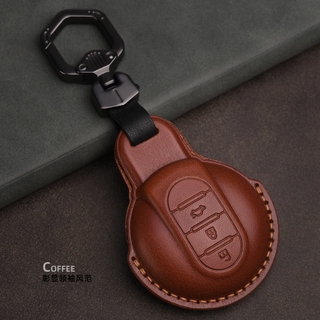 กระเป๋าใส่กุญแจเหมาะสำหรับ BMW กระเป๋าใส่กุญแจรถหนังระดับไฮเอนด์พิเศษ Key Case Suitable for BMW MINI Cooper Special High-end Leather Key Shell Car Key Bag