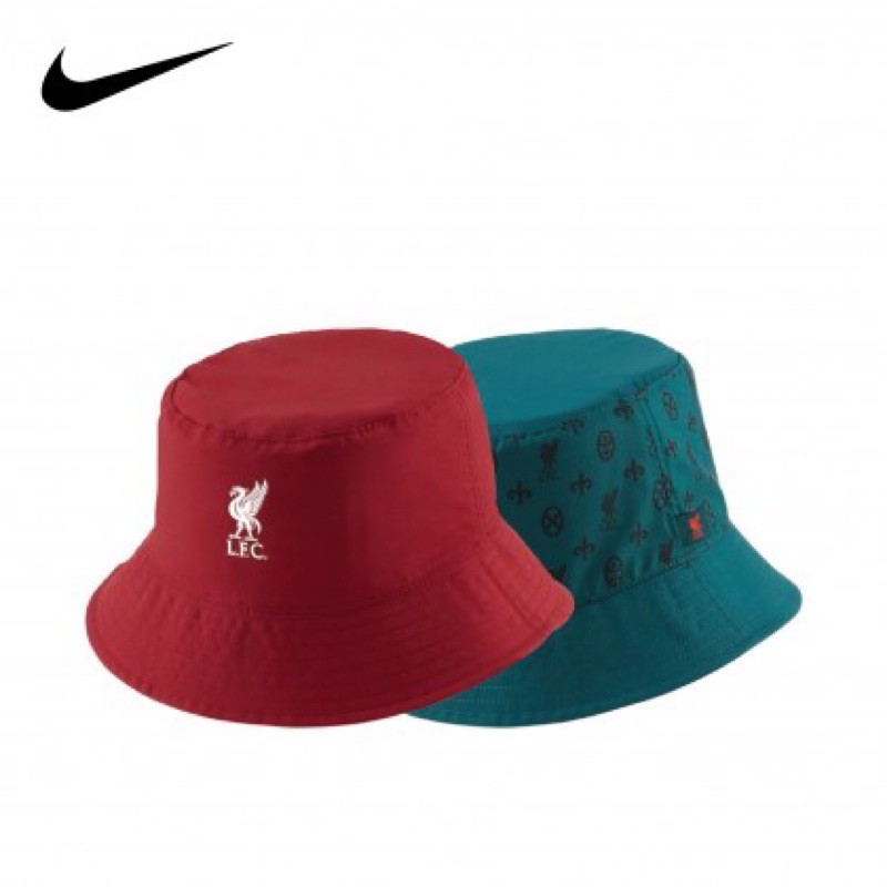 หมวกบัคเก็ต Nike Liverpool FC (สีแดง / เขียว)