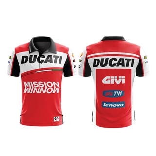 MOTOSHIRT เสื้อโปโล DUCATI DUC-A01-19