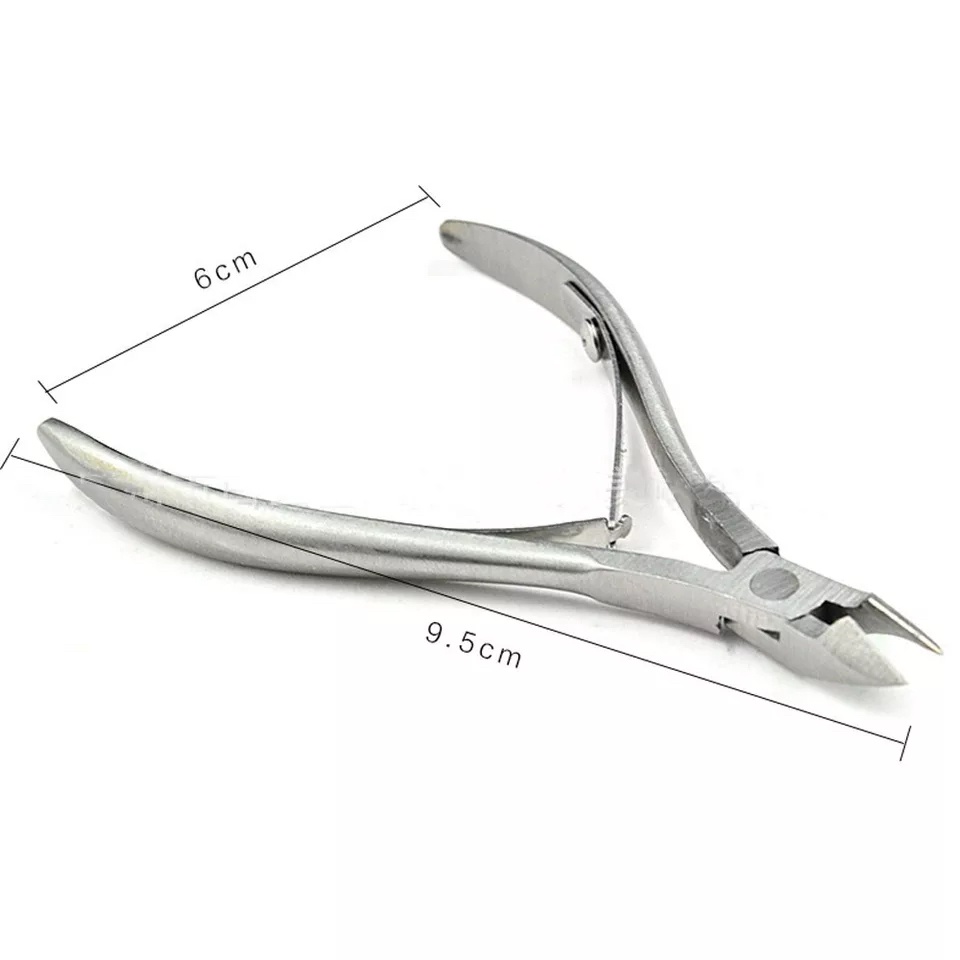 กรรไกรตัดเล็บปลายโค้งสแตนเลส กรรไกรตัดเล็บขบ กรรไกรตัดหนัง ปลายโค้ง Eagle Tip [สินค้าเกรดA อย่างดี] ราคา ถูกที่สุด ดีลบีเคเค แกลเลอรีภาพที่ 9