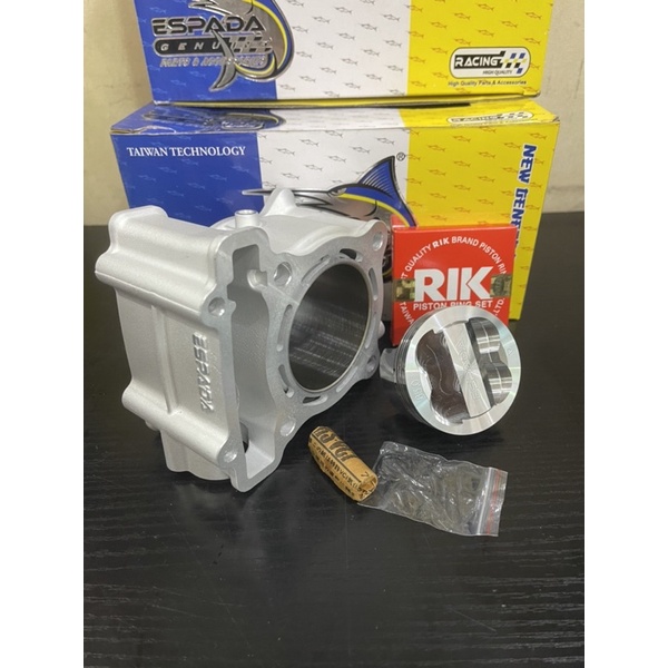 ESPADA Y16 / R15V3/ NVX /AEROX /NMAX 63MM 65MM ชุดบล็อกเซรามิกพร้อมลูกสูบ Forgen