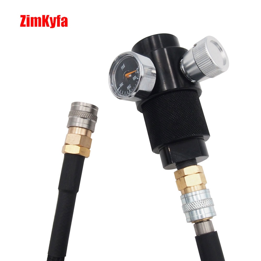 [new]Regulator with 100cm SLP FLEX Remote Hose Line 0200 psi to