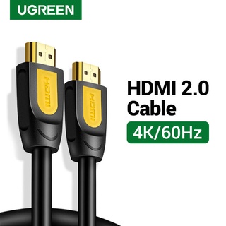 UGREEN HDMI2.0 Cable Hight Speed HDMI to HDMI Connector 4K 1080P (0.75,1,2,3เมตร,10151,10115,10129)