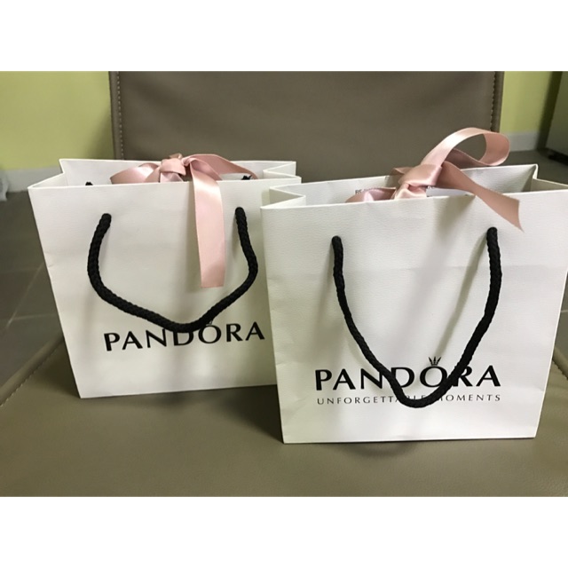 ถุงกระดาษ pandora แท้ shop