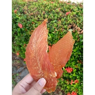 (อบใหม่ ทุกวัน)สันในไก่อบแห้ง แผ่นบาง ขนมสุนัขสันในไก่อบแผ่นบาง