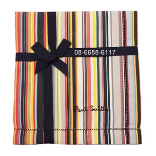 ผ้าเช็ดหน้า Paul Smith Multi Stripe Handkerchief