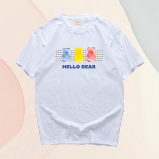 เสื้อยืด มินิมอล Hello Bear