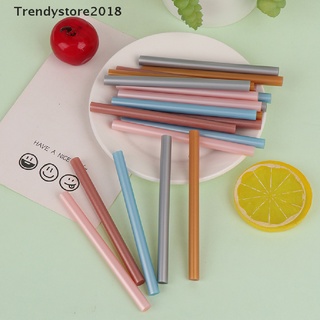 Trendystore2018 แท่งกาวร้อนละลาย ความหนืดสูง สําหรับปืนกาว 7 มม. X100 มม. 20 ชิ้น