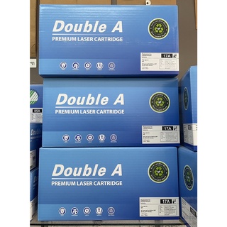 ตลับหมึกโทนเนอร์ Double A Laser Cartridge สีดำเทียบเท่า 17A