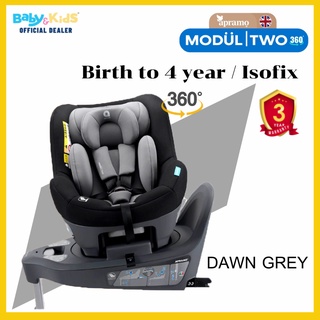 🎈หมุนได้360 องศา🎈Apramo Modül คาร์ซีท คาร์ซีทเด็ก  ISOFIX คาร์ซีทน้องแรกเกิด - 4 ขวบ (40-105 cm.) หมุนได้ 360 องศา